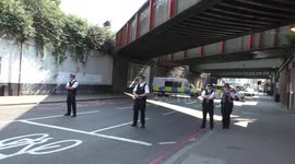Media Sit-in at Finsbury Park Mosque attack