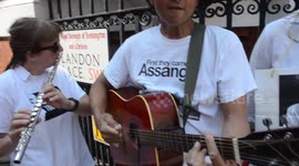 julian assange supporters ,