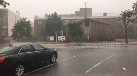 Deluge in Queens, New York