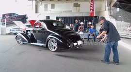 This Chevrolet Coupe with a Dodge Viper engine is incredibly powerful