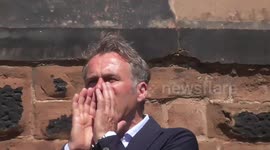 Paul Martin Throws Wet Sponge At Minister While BBC Filmed For Street Auction