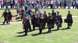 103rd Royal Artillery pipes and drums