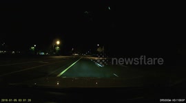Bad driver, speeding and runs red-light.