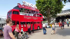 LONDON EYE: HOT WEATHER 31°C