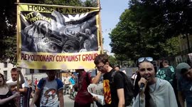 Justice for Grenfell march the day of rage at Downing street on 21 June 2017. LONDON,UK
