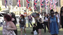 Protest May/DUP must go and demand Justice for Grenfell, London, UK