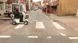 Petrolhead designs Britain's first jet powered mobility scooter