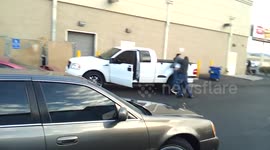 Las Vegas street fight.