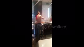Dad dances to popular song Despacito