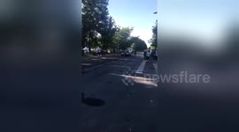 Newsflare Edit - Didn't see that coming - ACCIDENT Le Mans 2017 MAD FRIDAY!!!