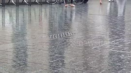 Fin de la canicule à Toulouse. Juin 2017