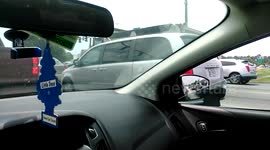 Crazy McGregor Fan Holding Sign...lol