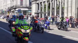 Armed Forces Day 2017 Veterans motorcycle parade in Aberdeen