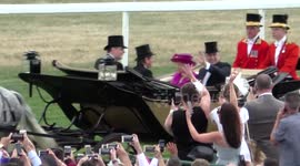Queen Elizabeth II at Royal Ascot 2017