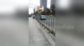 Newsflare Edit - Robbery with injury , lvmpd ccfd ./ NFL PLAYER