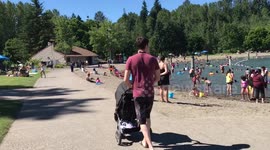 Heat Wave Washington Causes Over Flowing Guests At Local Water Fronts