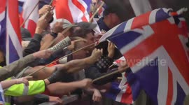 Man arrested in Birmingham during Britain First protest