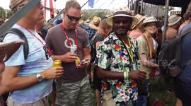 Capturing the spirit of the Glastonbury Festival of Contemporary Performing Arts