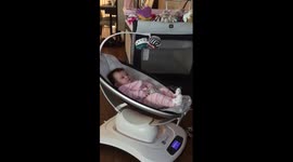 Baby hears Led Zeppelin for the first time!