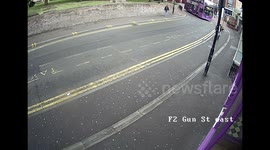 Man miraculously survives being hit by out of control bus
