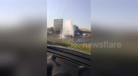 Newsflare Edit - Unplanned Carwash!