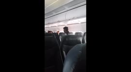 People going crazy on spirit flight from Dallas to denver