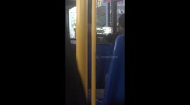 Racist calls black lady the