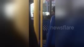 Newsflare Edit - Racist calls black lady the