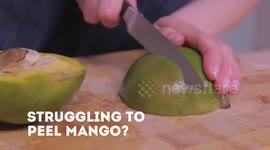 Hack That Will Change The Way You Peel A Mango Forever!