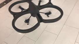 You can control this drone by moving your hands