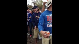 Bum Fight at Bills Game