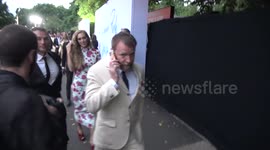 Guy Ritchie leaves Serpentine Gallery Summer Party 2017
