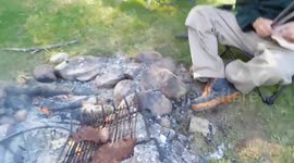 My BBQ Steak Looks like a Foot