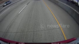 5/22/2017 Four Car Accident on Interstate 5 near Broadway (Rear Dash Camera)