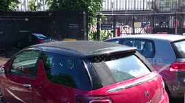 citroen ds3 after light rain