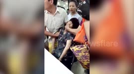 Woman faints after accidentally breaking jade bracelet priced thousands pounds