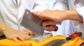 Have a butchers at this! Taiwan massage parlour use kitchen knives to relax their patients