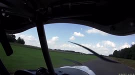 Teenager pilots first solo flight