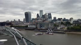 City Hall amazing view of the City of London