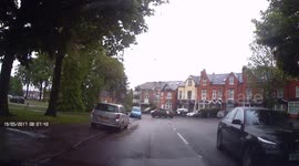 Car Van Smash Accident Birmingham UK