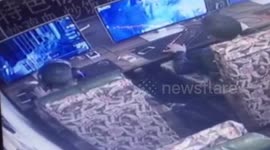 Gamer rages and smashes computer
