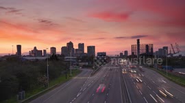 Stunning day-night time-lapse of Canary Wharf