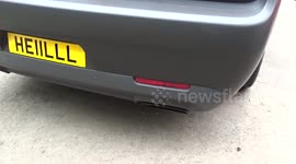 Hellcat revving
