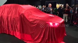 MG XS unveiling at London motor show