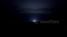 Night Storms Over Texas