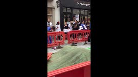 Animal rights campaigners - MAC - Covent Graden