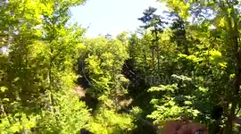 Zip lining