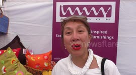 IMMY London batik store at the Eid Festival in London