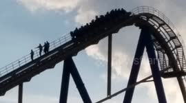 Rollercoaster malfunctions on New Jersey boardwalk