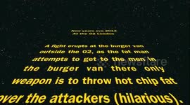 Fight at the 02 London New Years Eve 2012